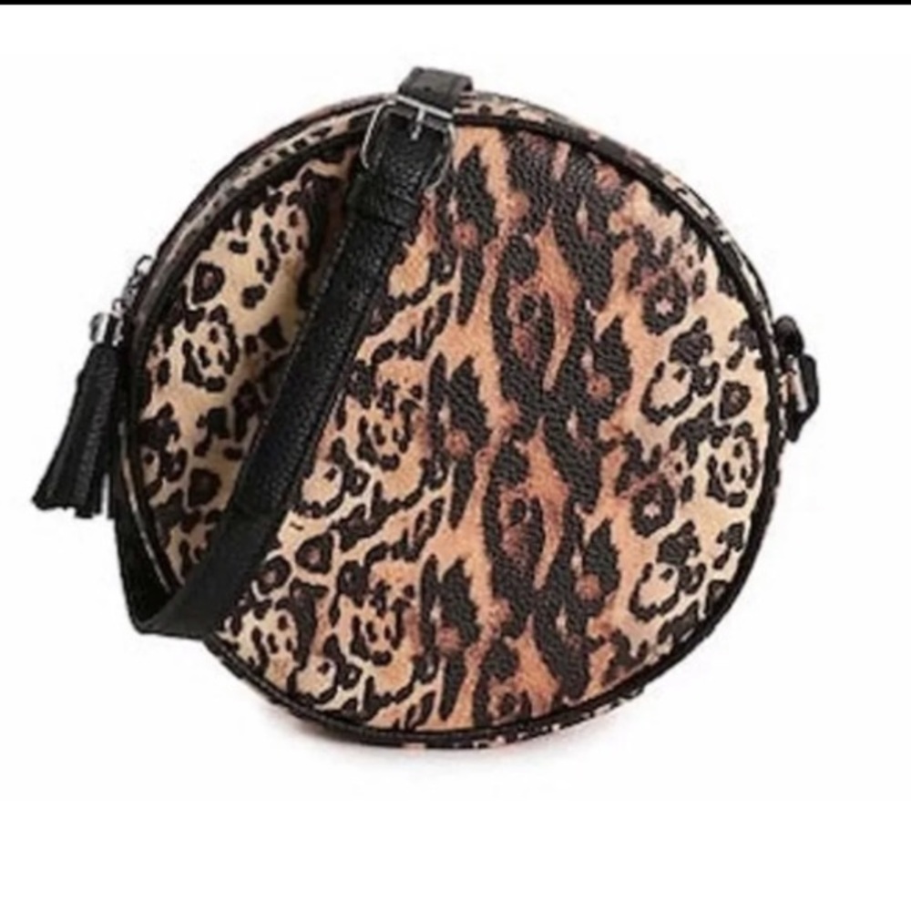 Cheetah Canteen Crossbody Bag
